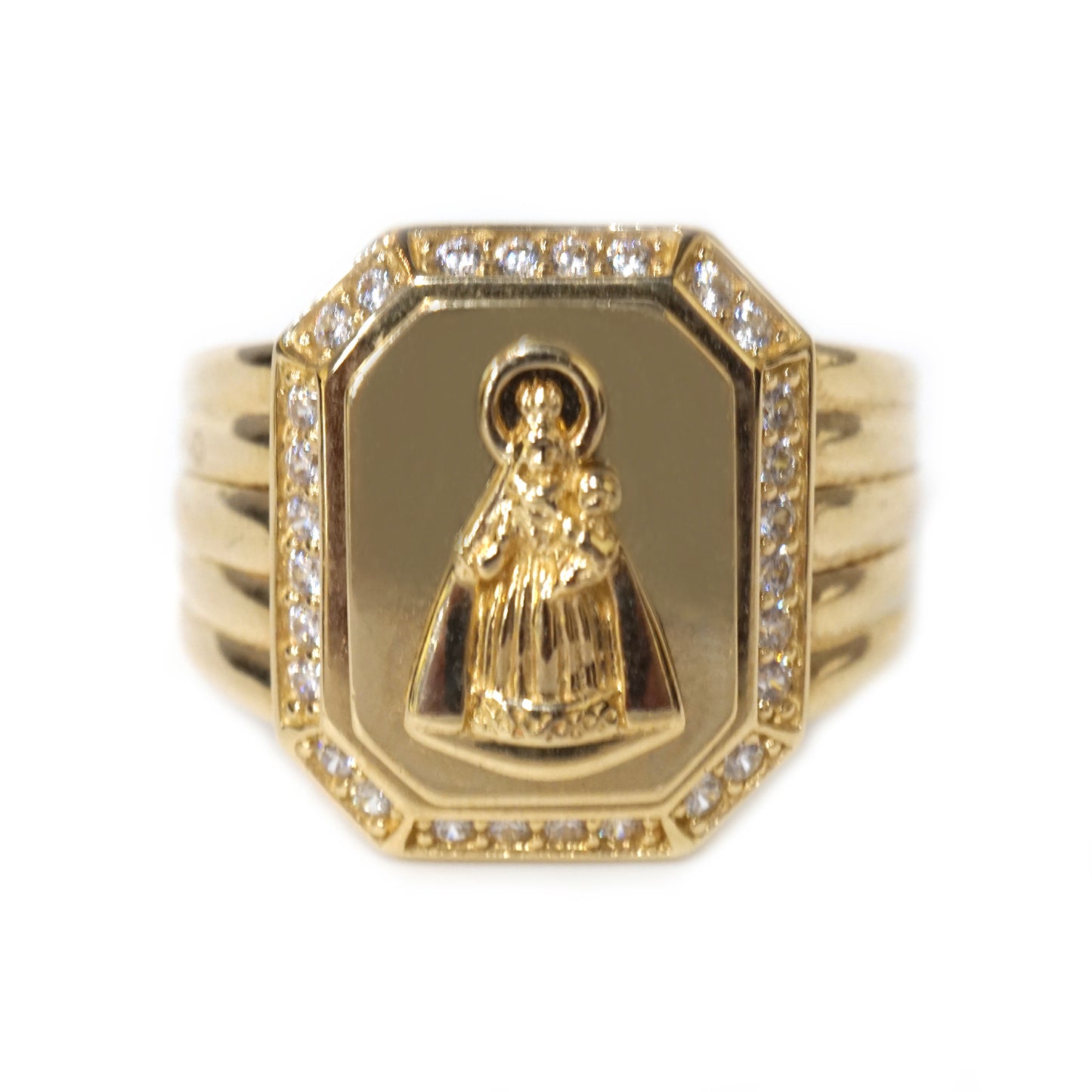 Virgin of Charity Men´s Ring